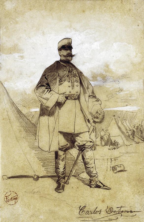 Fortuny, Mariano 1838-1874. El Coronel Photograph by Everett