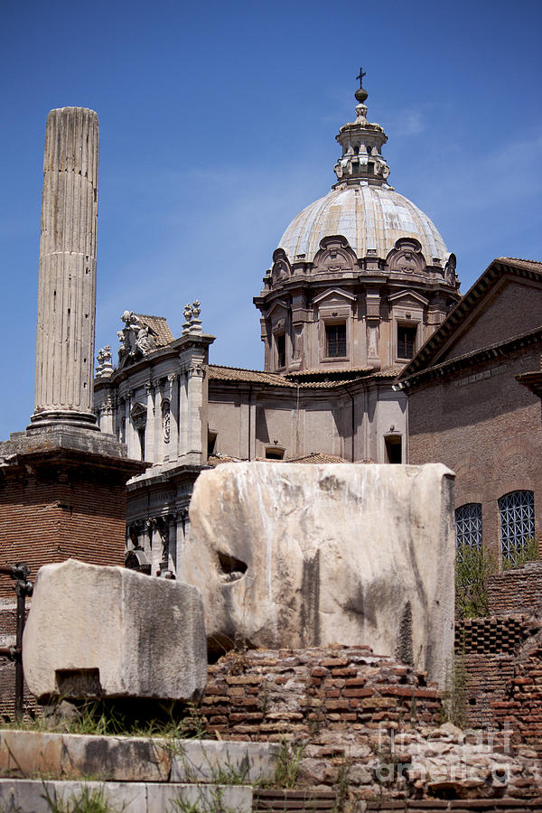 Forum Romanum Cathedral Photograph by Ivete Basso Photography