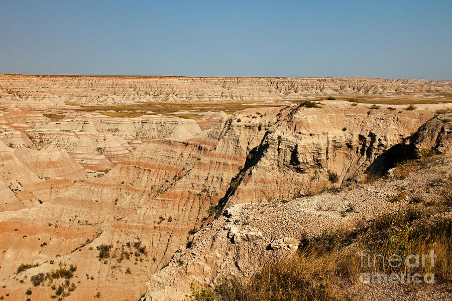 Fossil Exhibit Trail Badlands National Park Photograph by Fred Stearns