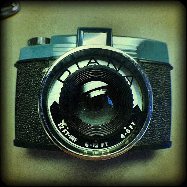 Diana Photograph - Found A Diana 120 Film Camera Today by John Kittelsrud