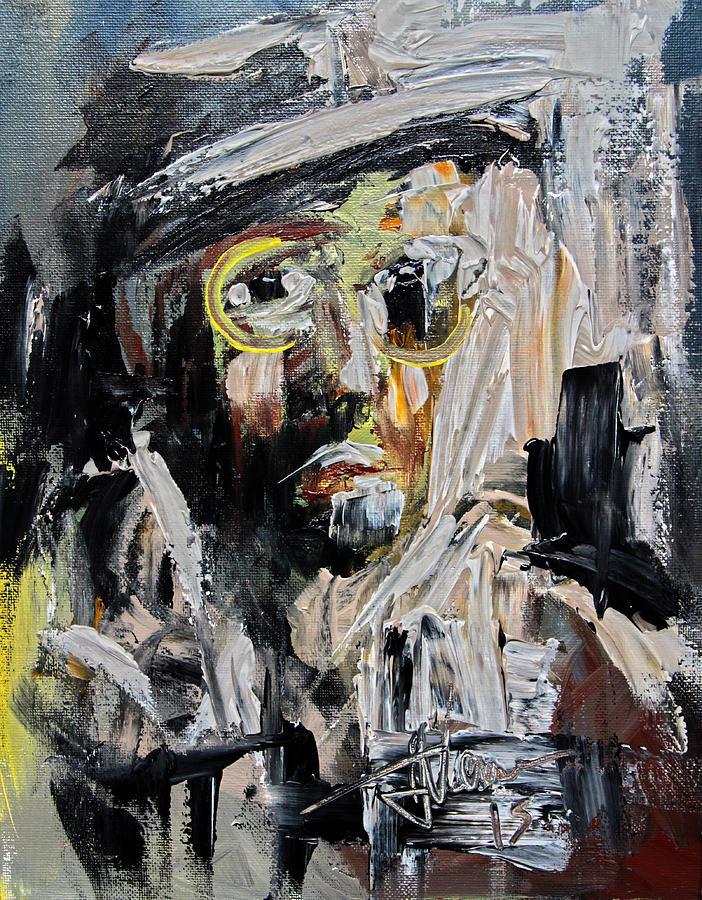 Found Spectacles Painting by Jim Vance