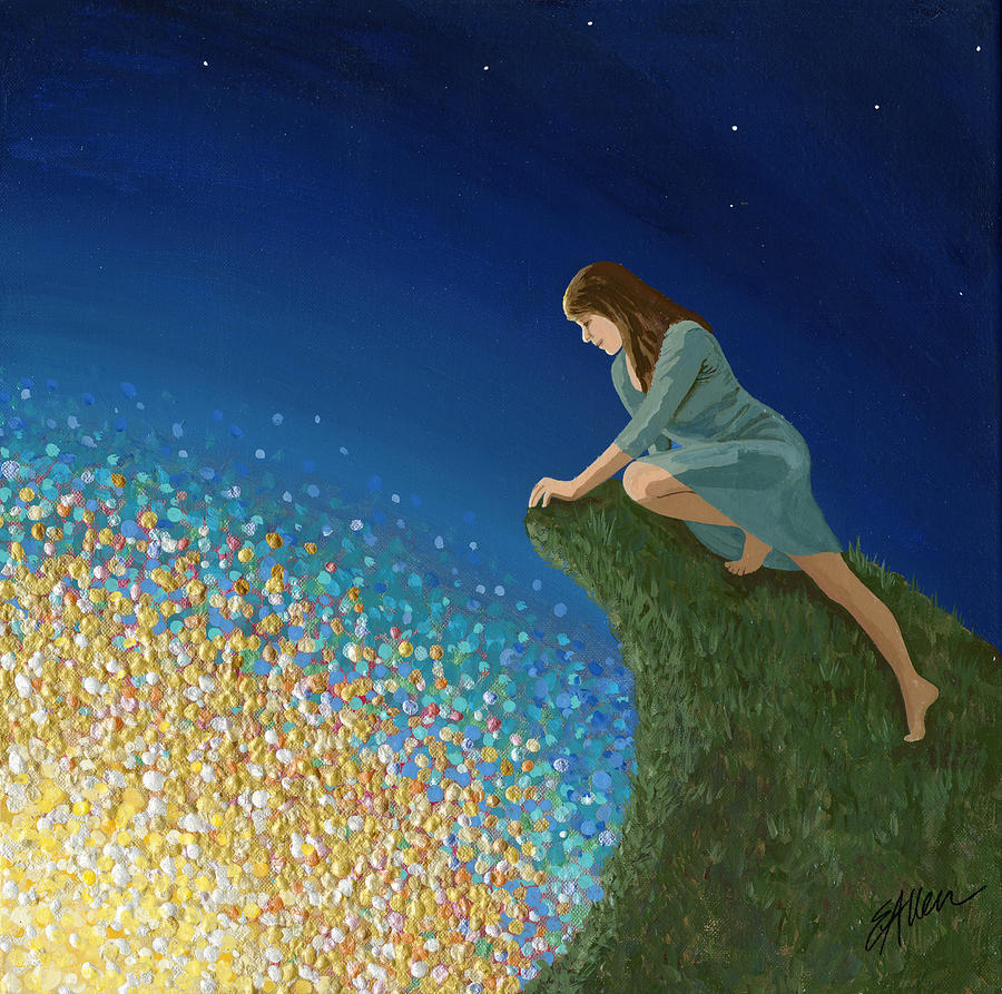Treasure Painting - Found Treasure by Elaine Allen Treasure Painting - Found Treasure by Elaine Allen