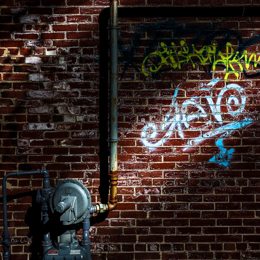 Foundation Number g2 Graffiti  Photograph by Bob Orsillo