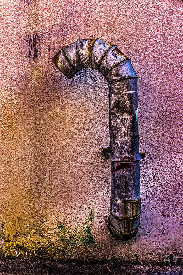 Abstract Photograph - Foundation Vent Pipe by Bob Orsillo