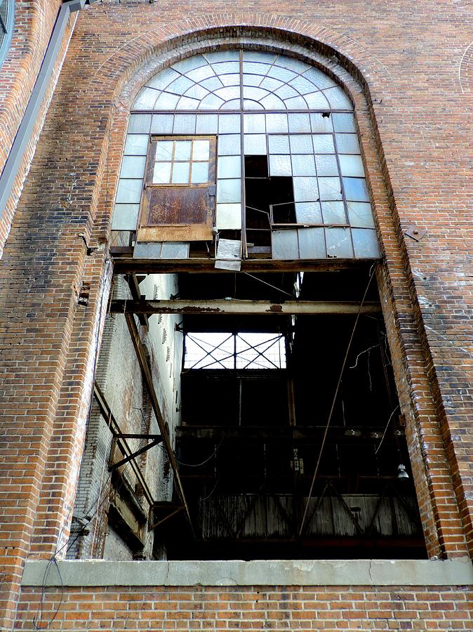 Baltimore Photograph - Foundry Window by Doug Swanson