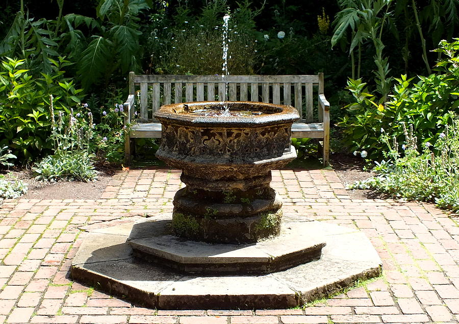 Fountain Photograph by Guy Pettingell
