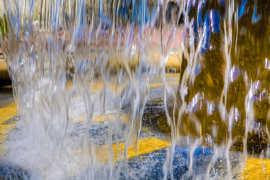 Fountain Photograph by Tommy Farnsworth