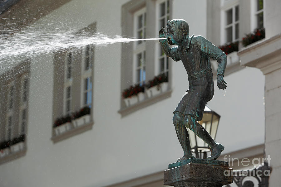 Fountain Photograph by Werner Otto