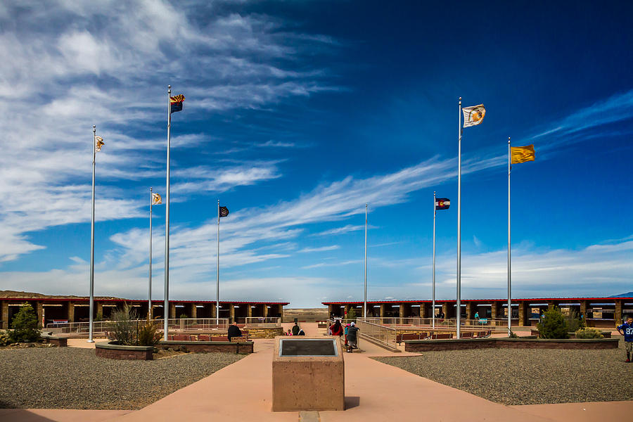 Four Corners New Mexico Photograph by Ron Pate
