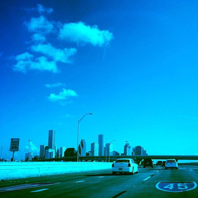 Houston Photograph - Four. Five. South. 
#htown #houston by Marco Torres
