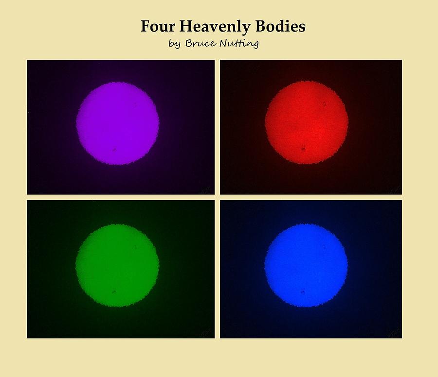 Four Heavenly Bodies Painting by Bruce Nutting