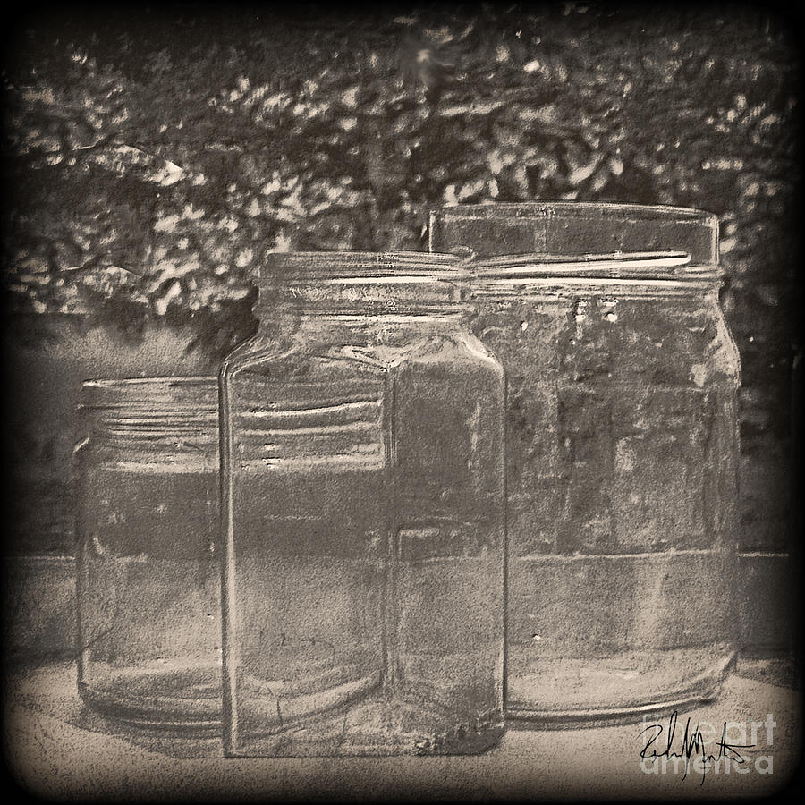 Four Jars Photograph by Richard  Montemurro
