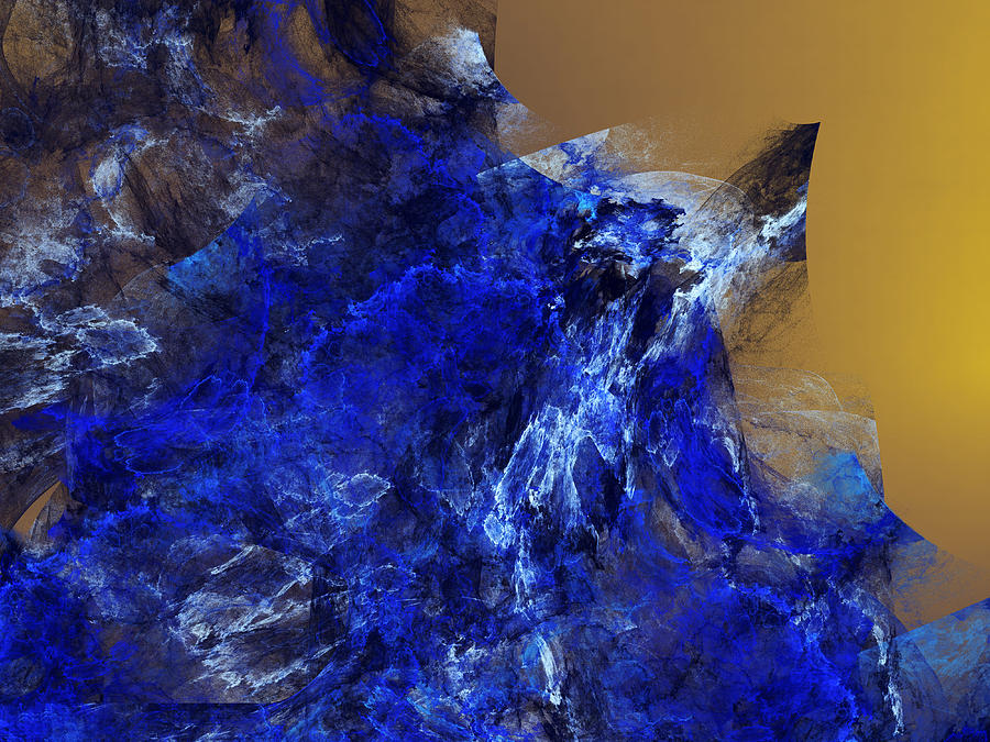 Abstract Digital Art - Four-Minute Warning by Jeff Iverson