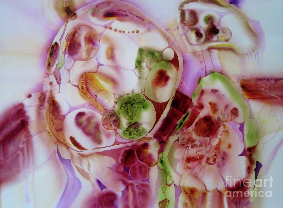 Abstract Painting - Four months by Donna Acheson-Juillet