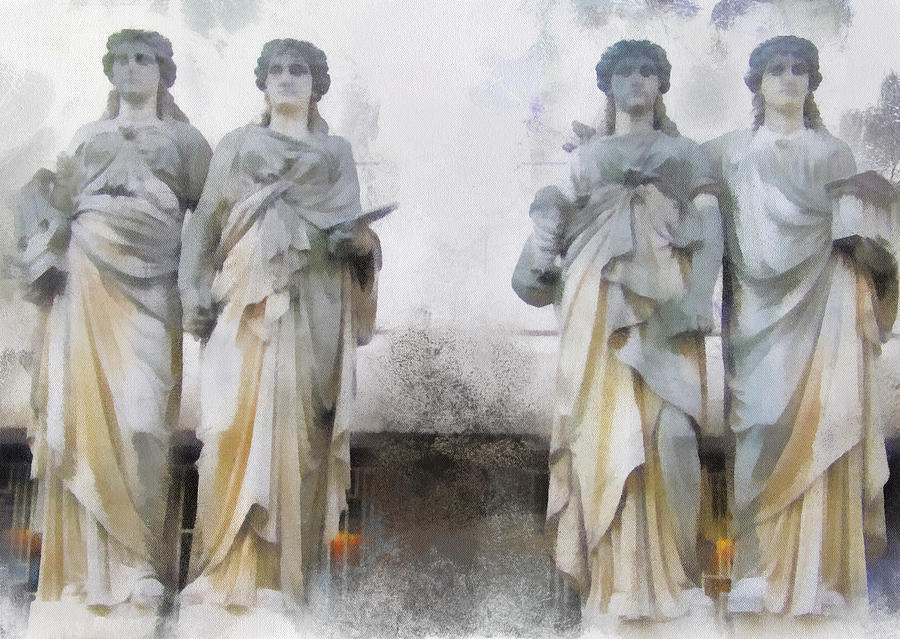 Four Muses Photograph by Gerry Bates