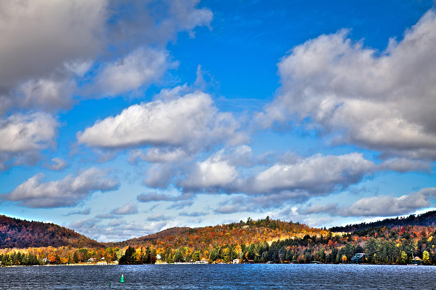 Fourth Lake in Inlet New York Photograph by David Patterson