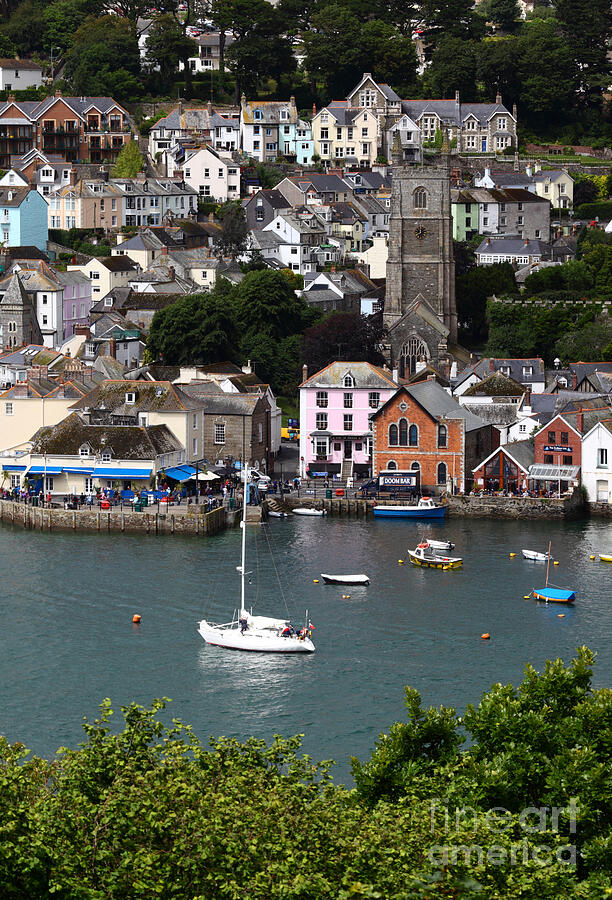 Fowey Harbour Cornwall Photograph by James Brunker