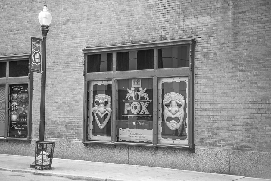 Fox Theater Window Photograph by John McGraw