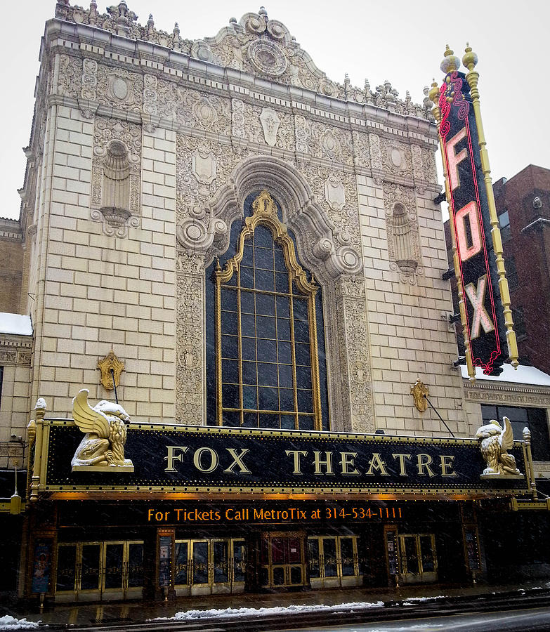 Fox Theatre St. Louis Photograph by Cathy Smith