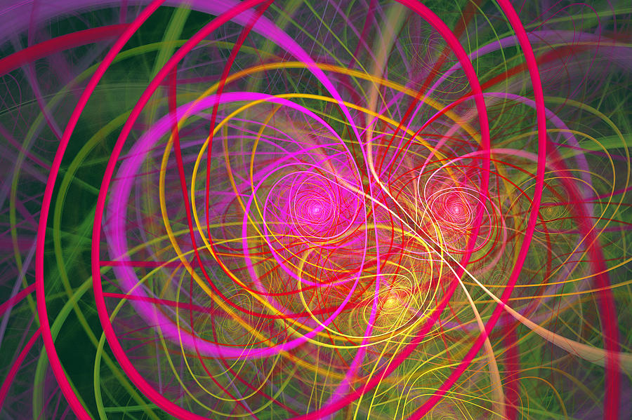 Fractal - Abstract - Loopy Doopy Digital Art by Mike Savad