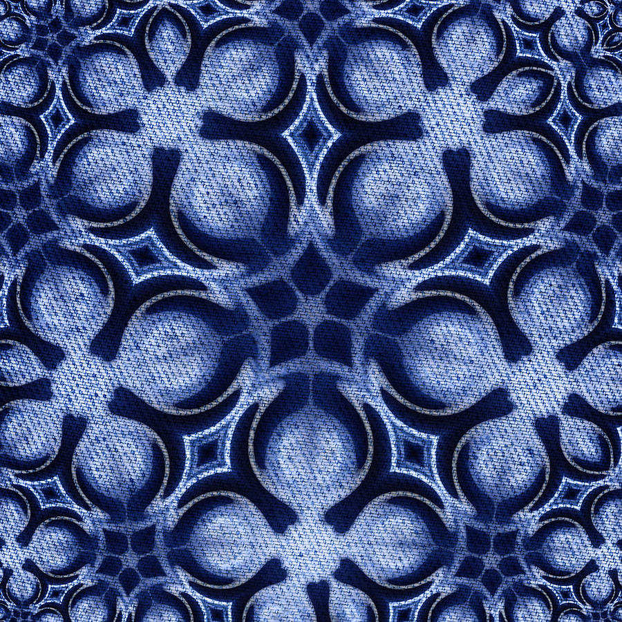 Abstract Digital Art - Fractal Floral Pattern by Hakon Soreide
