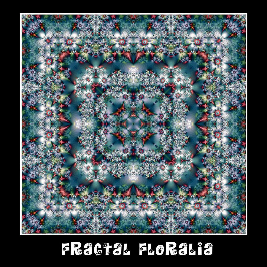 Fractal Floralia No 2 Digital Art by Charmaine Zoe