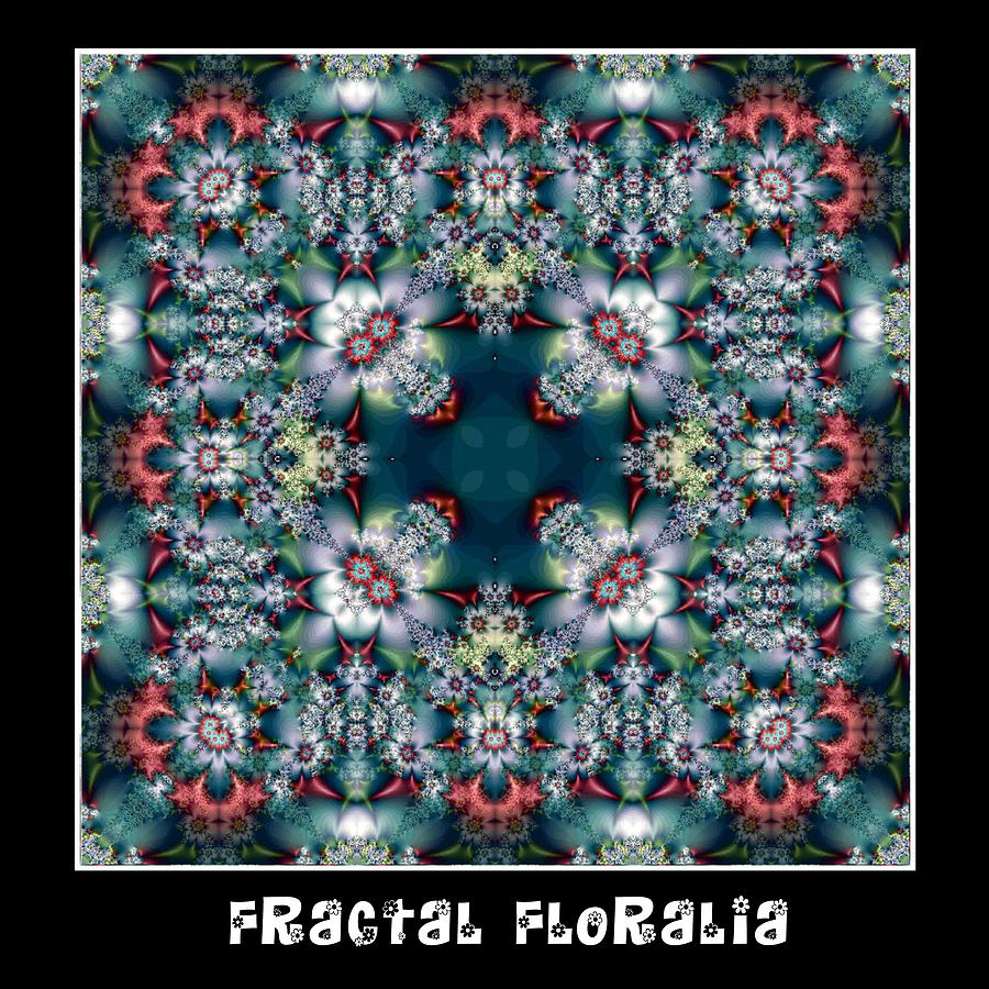 Fractal Floralia No 4 Digital Art by Charmaine Zoe