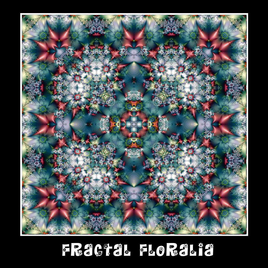 Fractal Floralia No 5 Digital Art by Charmaine Zoe