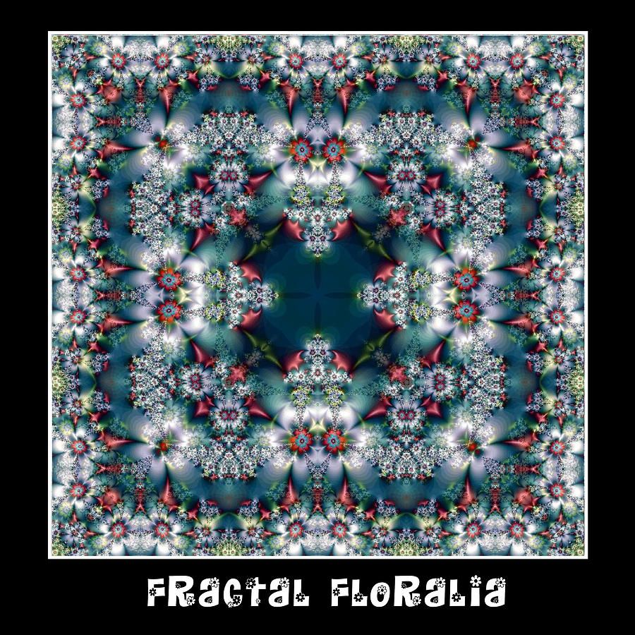 Fractal Floralia No 7 Digital Art by Charmaine Zoe