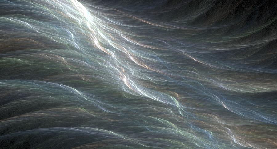Fractal Ocean Swell Digital Art by Doug Morgan