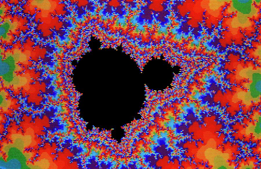 Fractal Of The Mandelbrot Set Photograph by Mehau Kulyk/science Photo Library