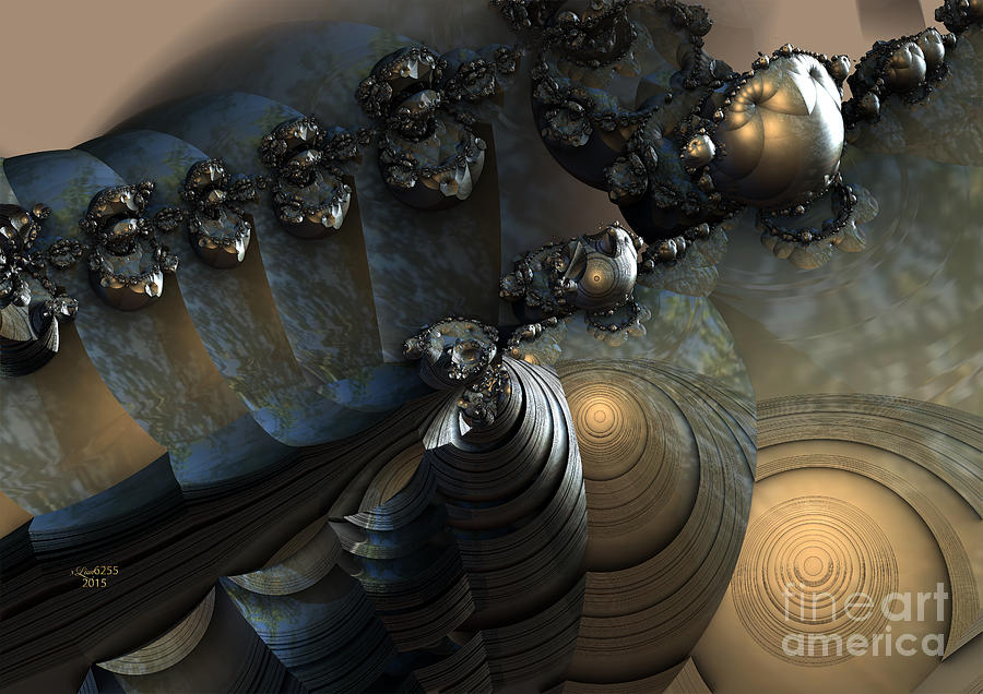 Fractal Snails Digital Art by Melissa Messick