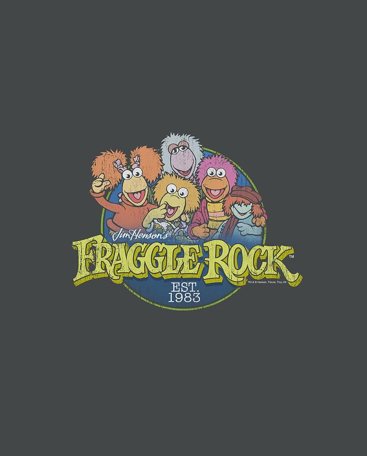 Animated Characters Digital Art - Fraggle Rock - Circle Logo by Brand A