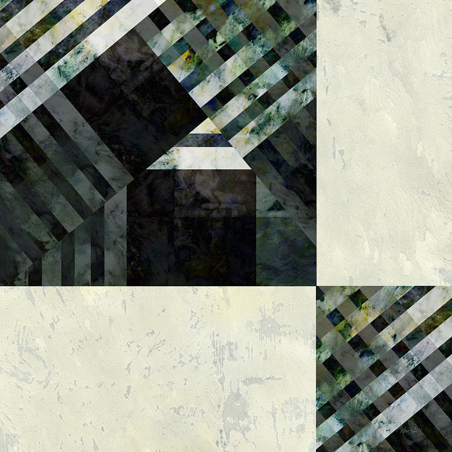 Fragmented abstract art Digital Art by Ann Powell