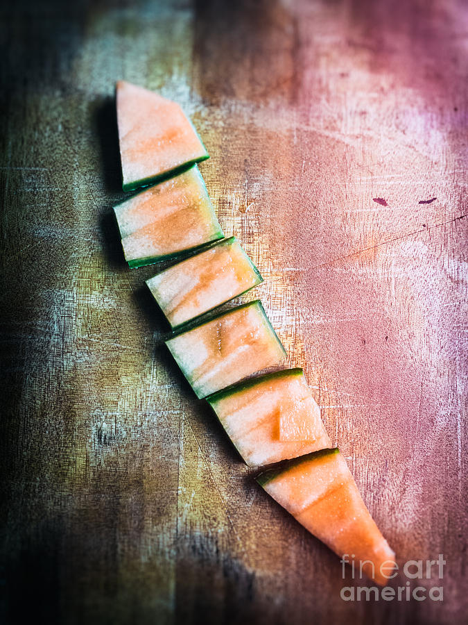 Fragmented melon peel Photograph by Silvia Ganora