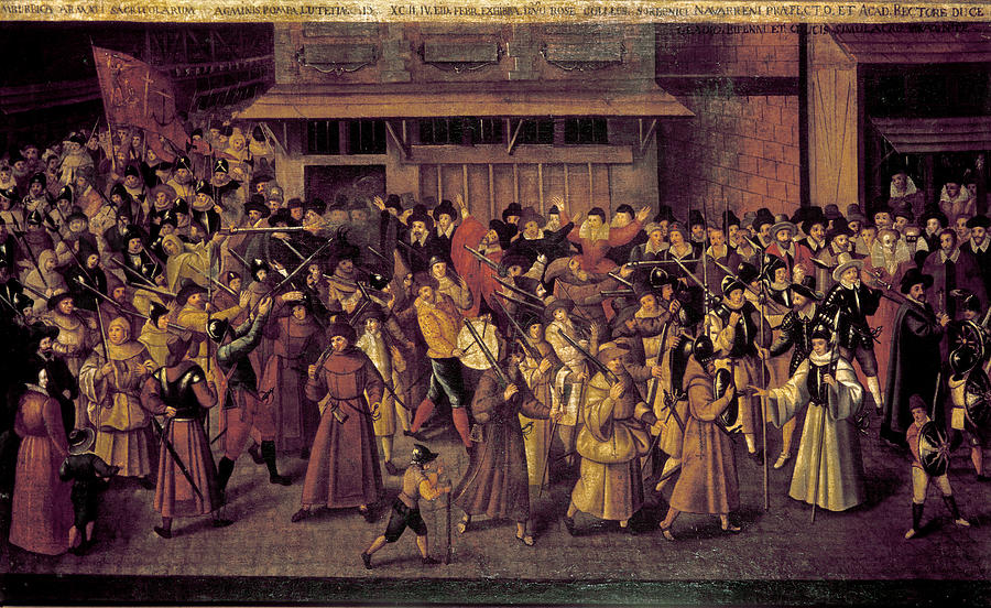 1593 Painting - France Catholic League by Granger