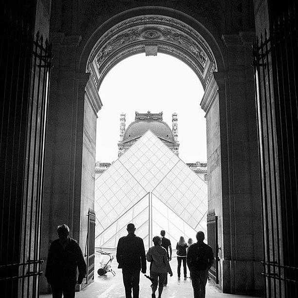 Paris Photograph - #france #french #paris #museum #louvre by Michael Feifer