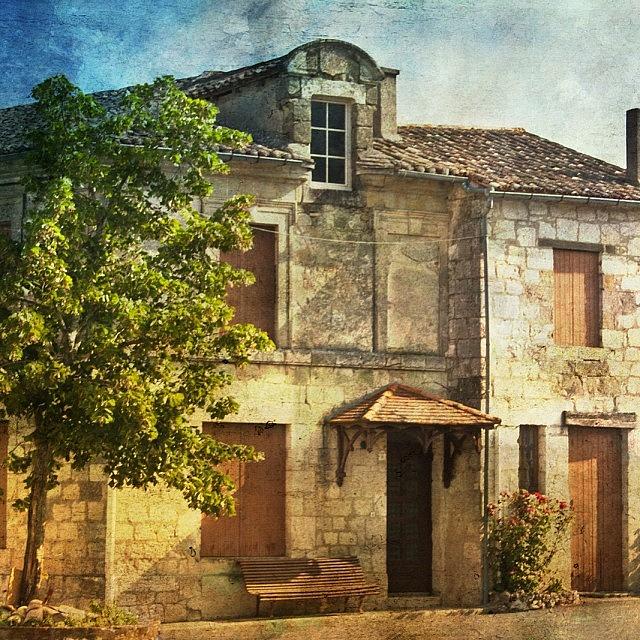 Holiday Photograph - #france #frenchvillage #gcfphotography by Georgia Clare