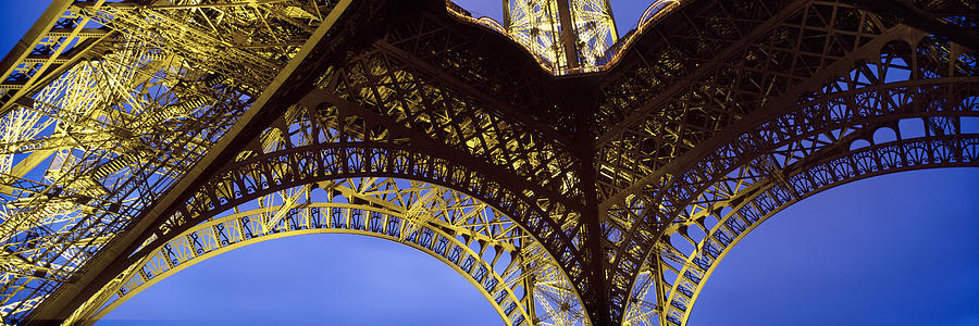France, Paris, Eiffel Tower Photograph by Panoramic Images