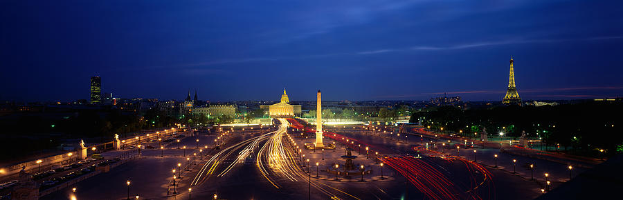 France, Paris, Place De La Concorde Photograph by Panoramic Images