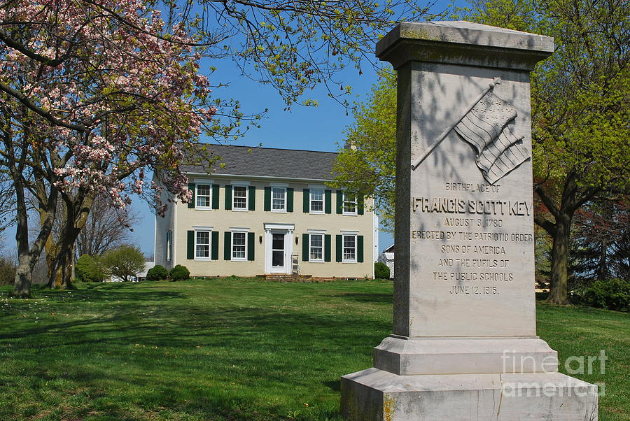 Francis Scott Keys Birthplace Photograph by Bob Sample