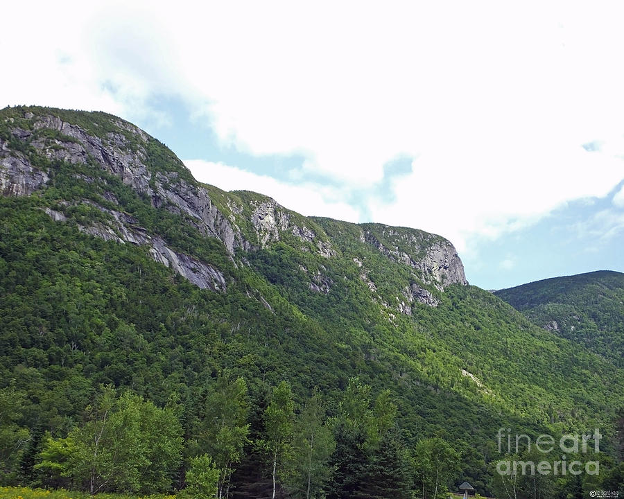 Franconia Notch in the Mountains of New Hampshire Photograph by Lizi Beard-Ward