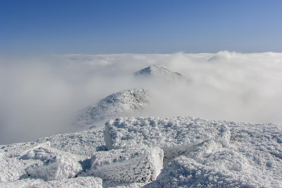 Franconia Ridge Above the Clouds Photograph by White Mountain Images