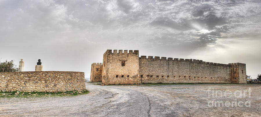 Greek Photograph - Frangokastello fortress by Gabriela Insuratelu