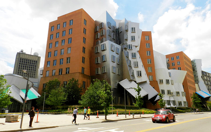 Frank Gehry - MIT Photograph by Georgia Clare