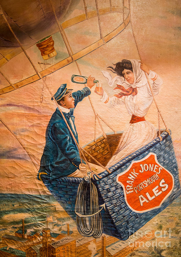 Beer Photograph - Frank Jones Portsmouth Ales by Edward Fielding