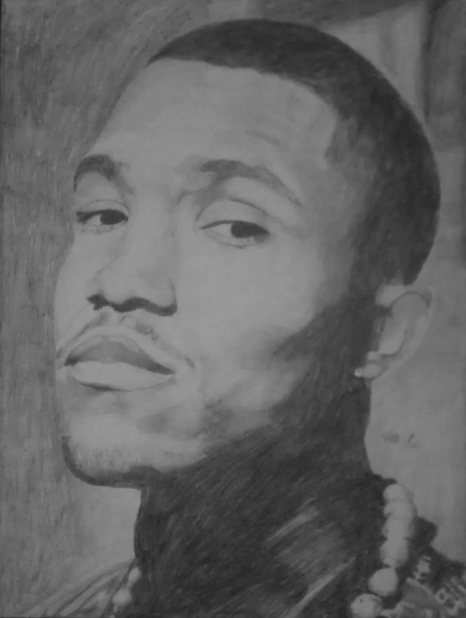 Frank Ocean Drawing by Milton Gore