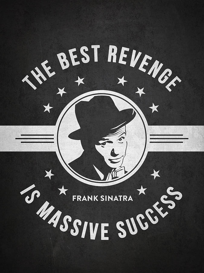 Frank Sinatra Digital Art - Frank Sinatra - Dark by Aged Pixel