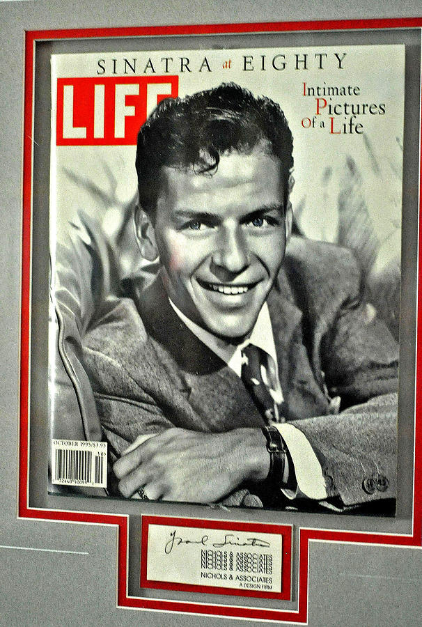 Frank Sinatra Life Cover Photograph by Jay Milo