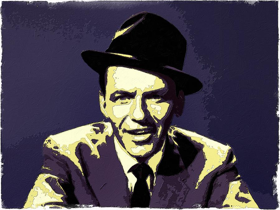 Frank Sinatra Portrait Art Painting by Florian Rodarte - Fine Art America